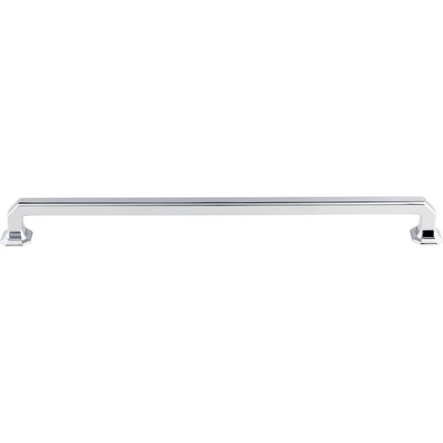 12" Chareau Emerald Pull, Polished Chrome