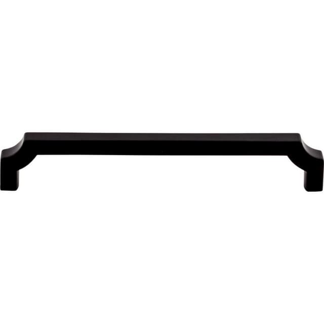 6-5/16" Ellis Davenport Pull, Flat Black