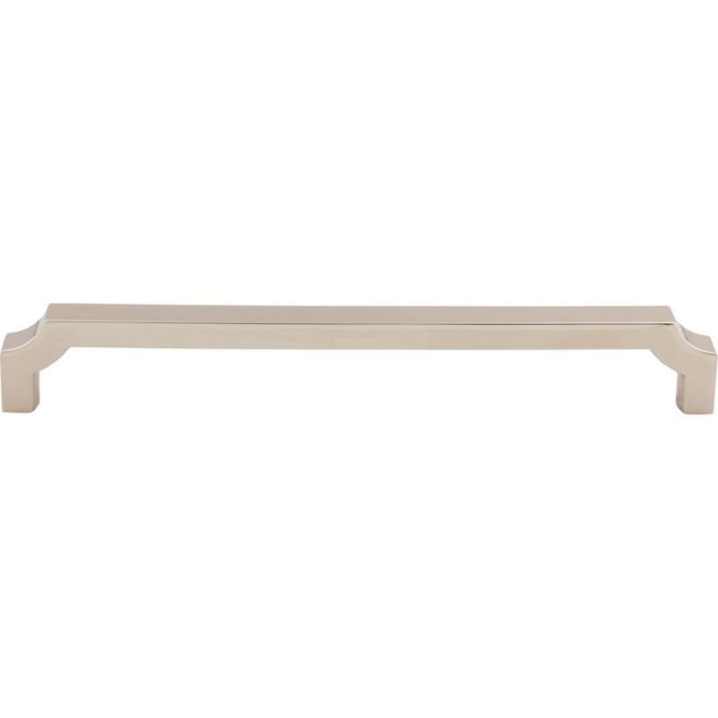 12" Ellis Davenport Appliance Pull, Polished Nickel