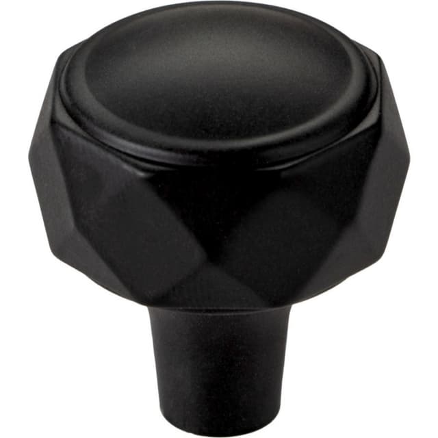 1-3/8" Regent's Park Kingsmill Knob, Flat Black