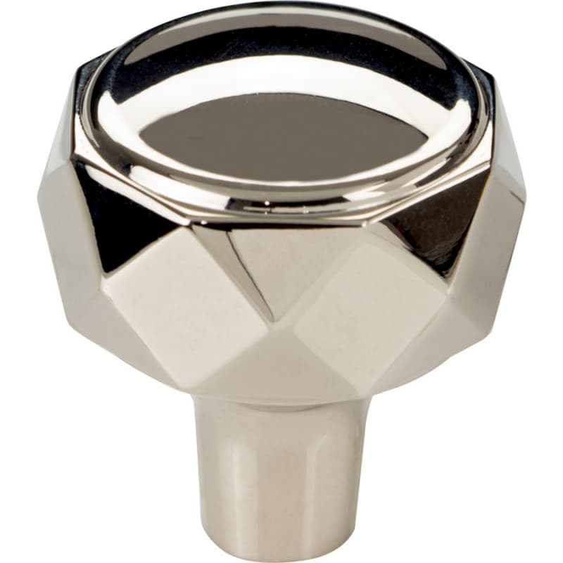 1-3/8" Regent's Park Kingsmill Knob, Polished Nickel