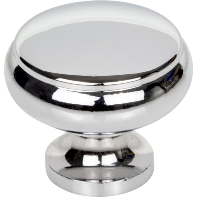 1-1/4" Regent's Park Cumberland Knob, Polished Chrome