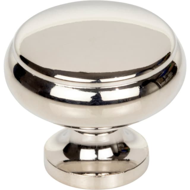 1-1/4" Regent's Park Cumberland Knob, Polished Nickel
