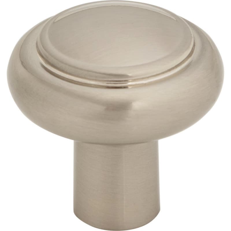 1-1/4" Regent's Park Clarence Knob, Brushed Satin Nickel