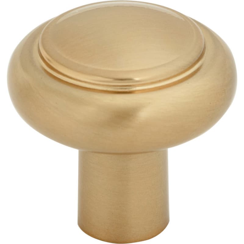 1-1/4" Regent's Park Clarence Knob, Honey Bronze