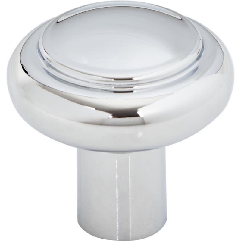 1-1/4" Regent's Park Clarence Knob, Polished Chrome