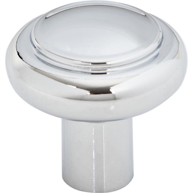 1-1/4" Regent's Park Clarence Knob, Polished Chrome