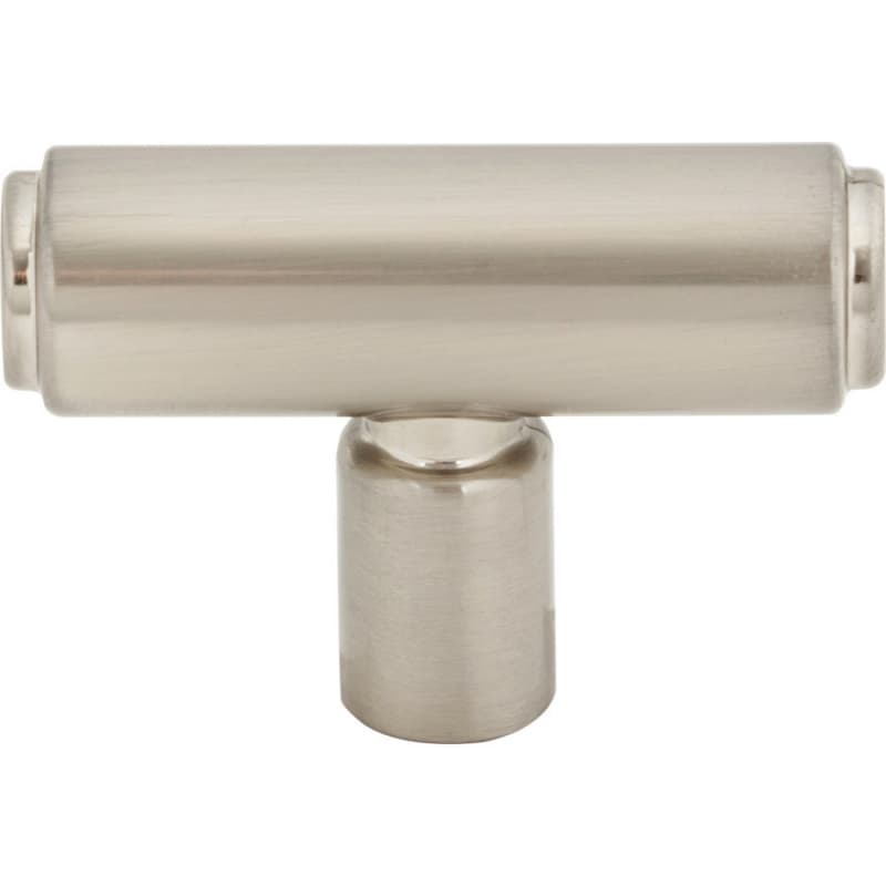 2" Regent's Park Clarence T-Knob, Brushed Satin Nickel