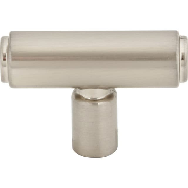 2" Regent's Park Clarence T-Knob, Brushed Satin Nickel