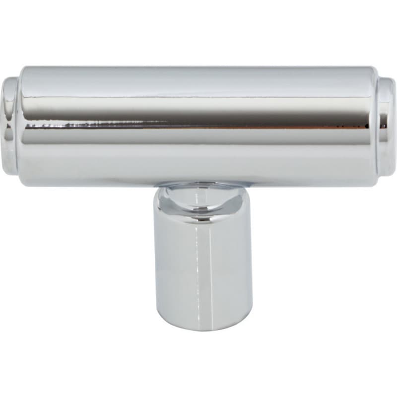 2" Regent's Park Clarence T-Knob, Polished Chrome