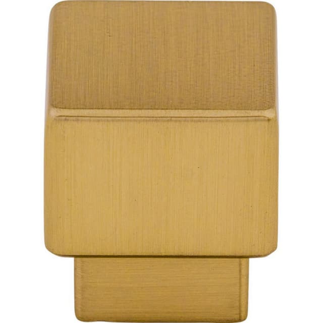1" Sanctuary Tapered Square Knob, Honey Bronze