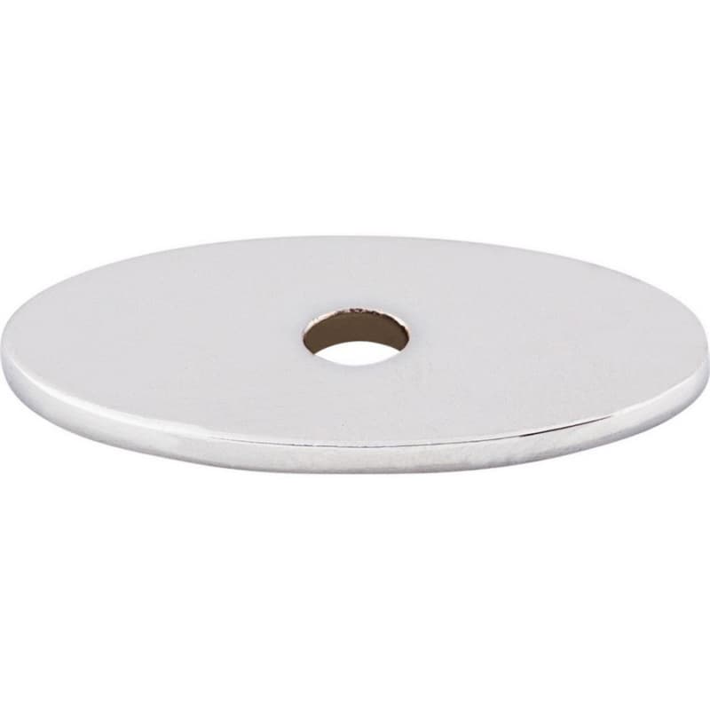 OVL BCKPLT SM 1 1/4" POL CHM, TK58PC