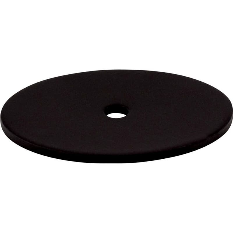 OVL BCKPLT LG 1 3/4" FLT BLK, TK62BLK