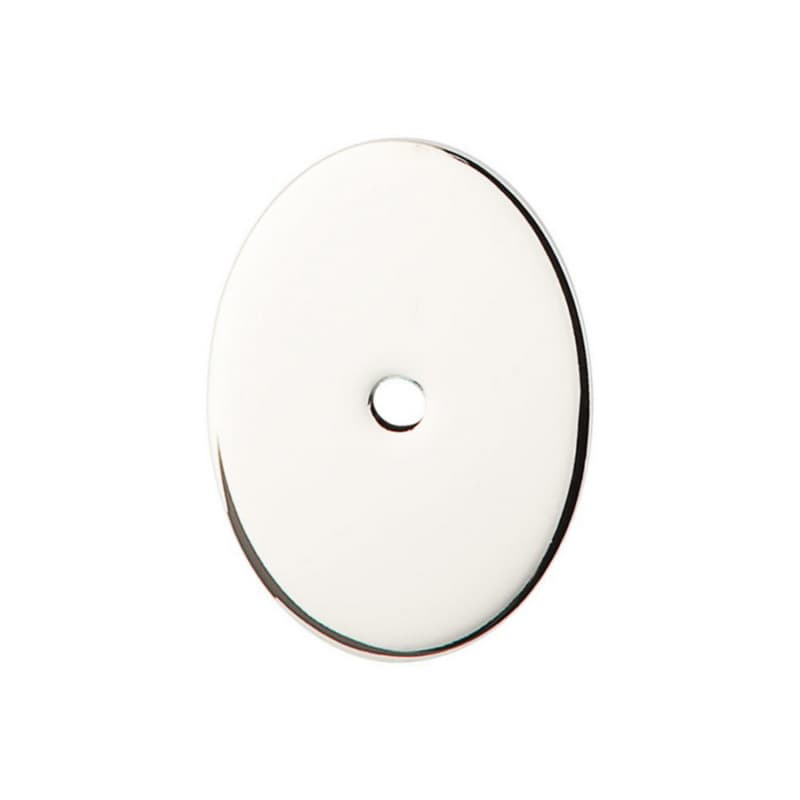 OVL BCKPLT LG 1 3/4" POL NCKL, TK62PN