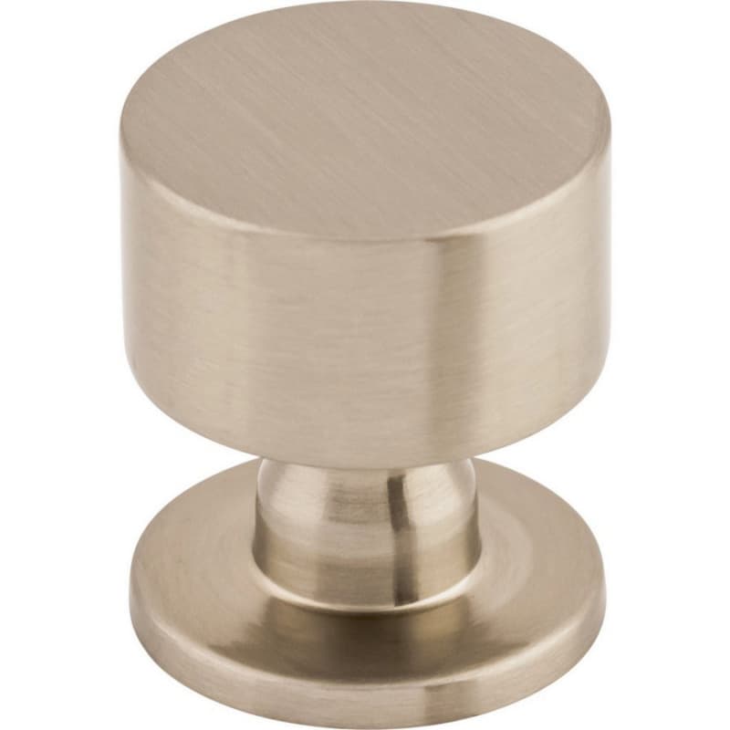 1-1/8" Serene Lily Knob, Brushed Satin Nickel