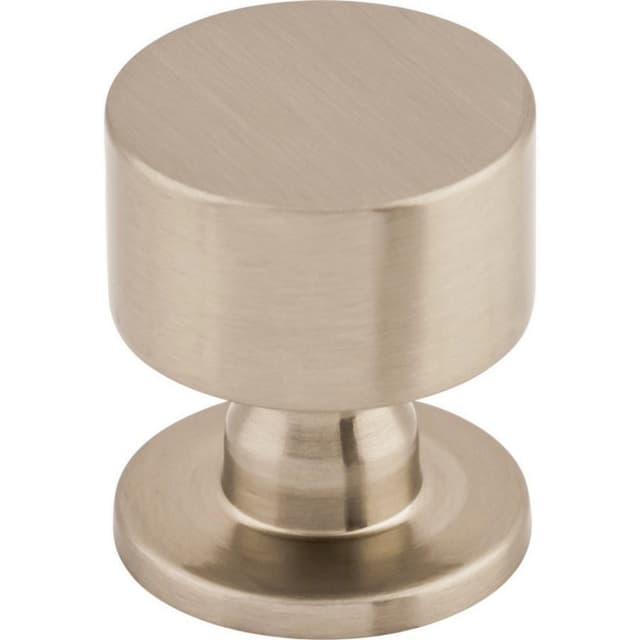 1-1/8" Serene Lily Knob, Brushed Satin Nickel