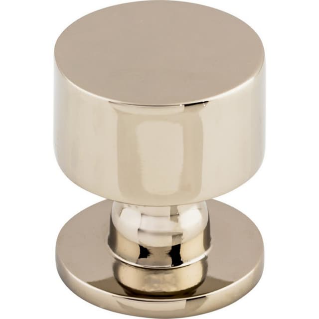 1-1/8" Serene Lily Knob, Polished Nickel