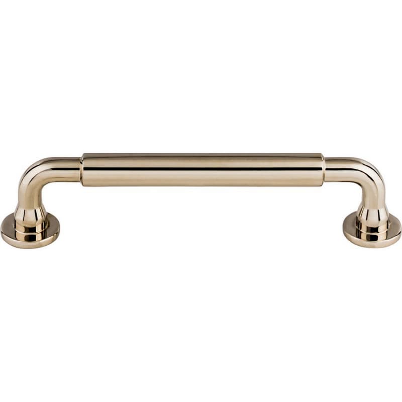 5-1/16" Serene Lily Handle Pull, Polished Nickel