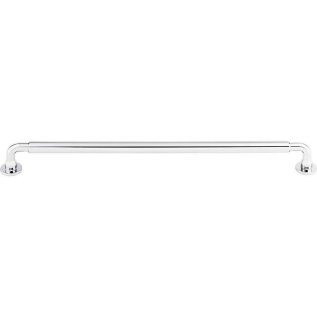 12" Serene Lily Pull, Polished Chrome