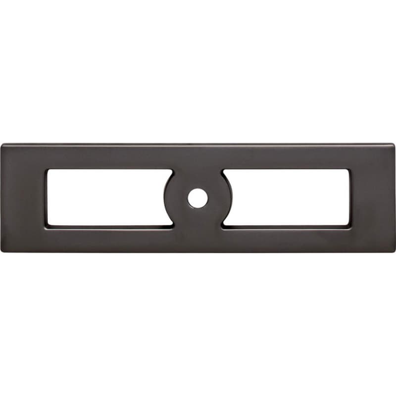 HOLLIN KNB BCKPLT 3 3/4" ASH GRY, TK922AG