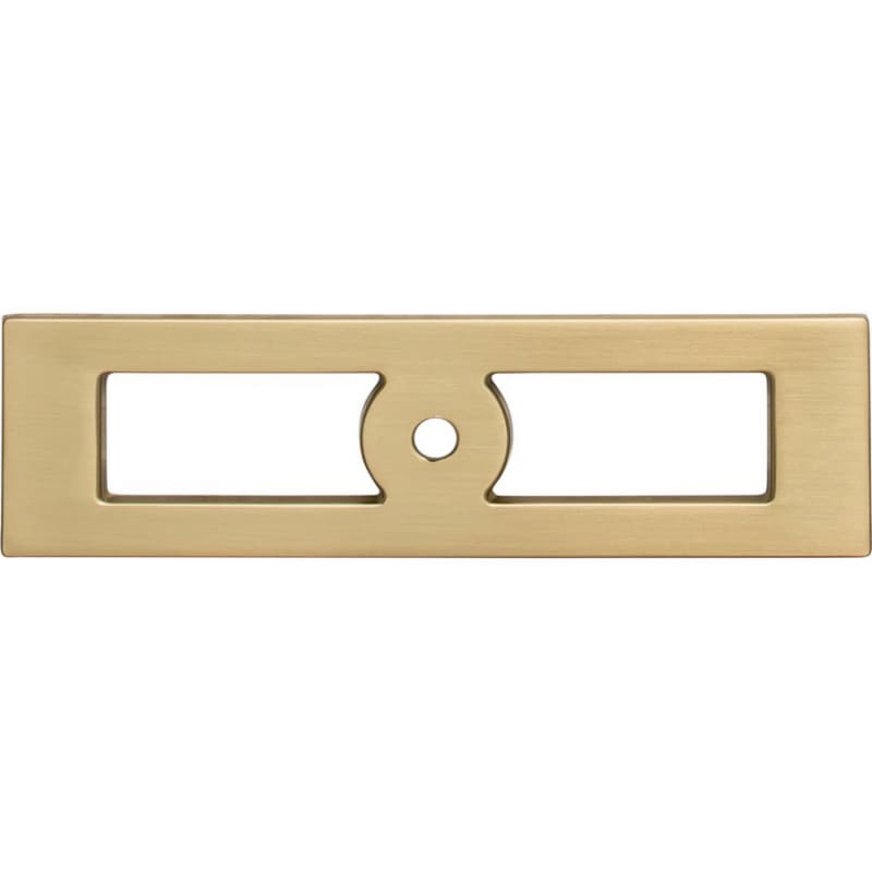 HOLLIN KNB BCKPLT 3 3/4" HNY BRNZ, TK922HB