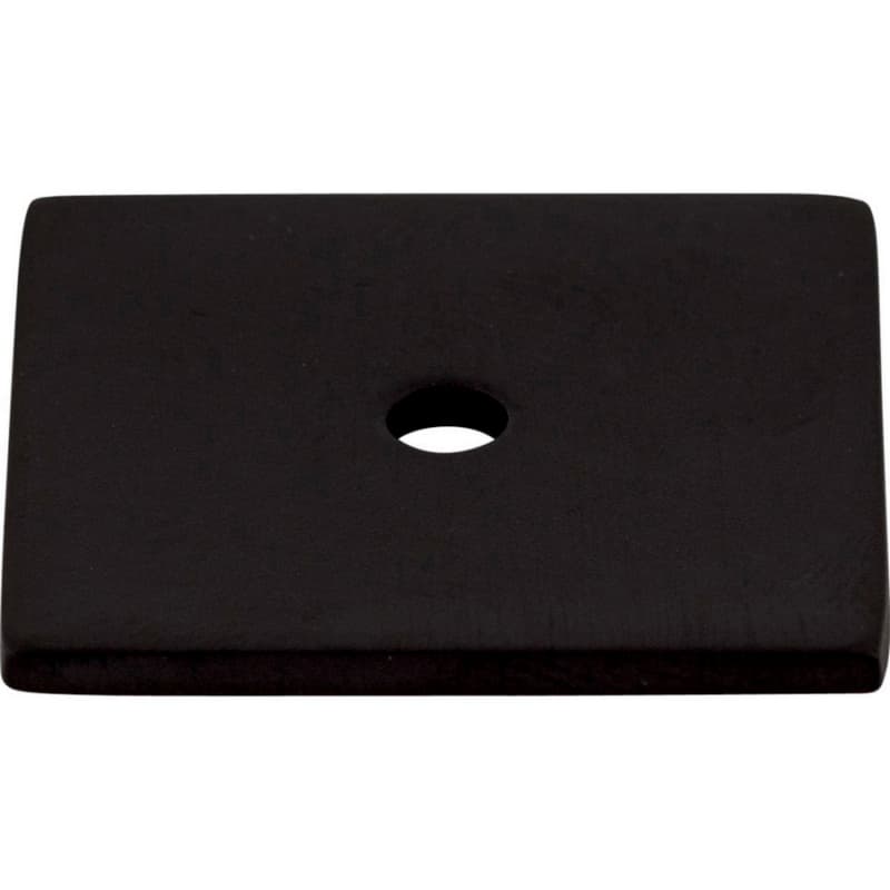 SQR BCKPLT 1 1/4" FLT BLK, TK95BLK