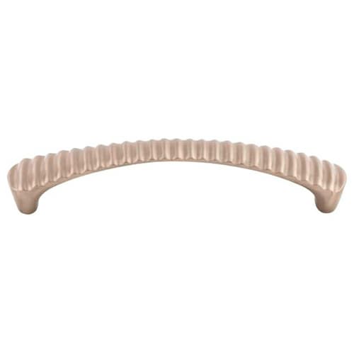 5-1/16" Nouveau Grooved Pull, Brushed Satin Nickel