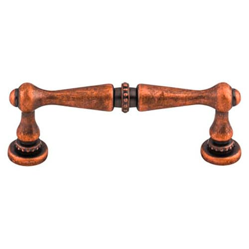 3" Edwardian Handle Pull, Antique Copper