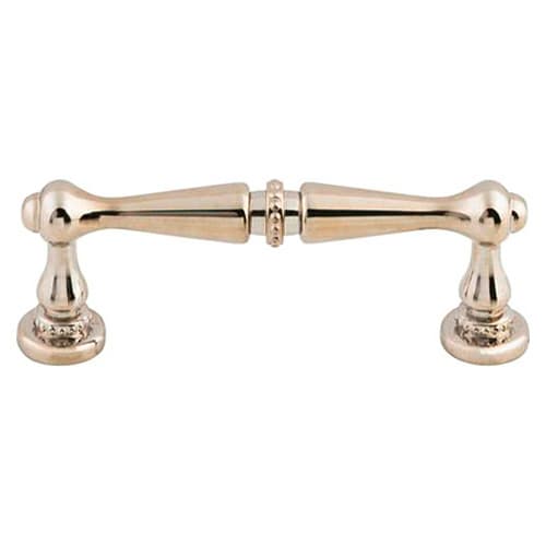 3" Edwardian Handle Pull, Polished Nickel