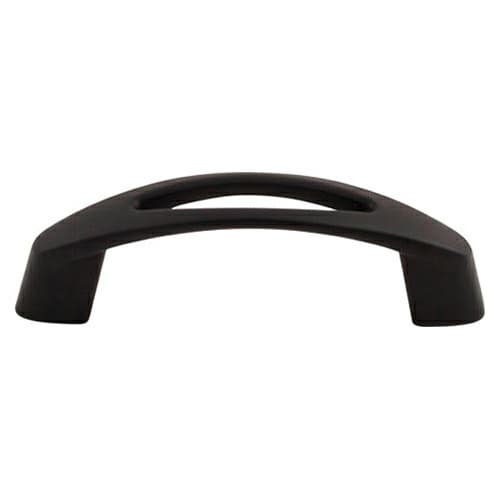 3" Nouveau Verona Pull, Flat Black