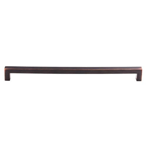 12" Nouveau Square Bar Pull, Tuscan Bronze