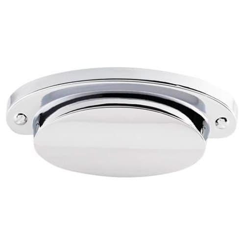 2-9/16" Dakota Cup Pull, Polished Chrome