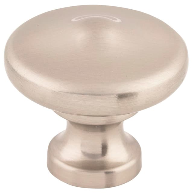 1-5/16" Dakota Peak Knob, Brushed Satin Nickel