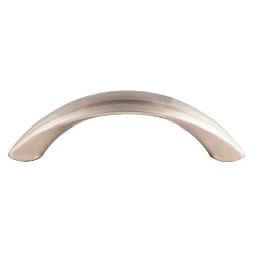 3" Dakota Arc Pull, Brushed Satin Nickel