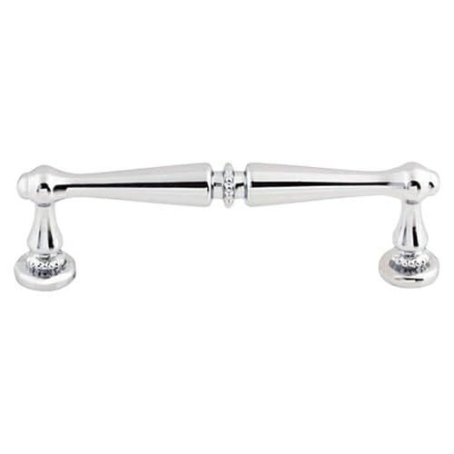 3-3/4" Edwardian Handle Pull, Polished Chrome