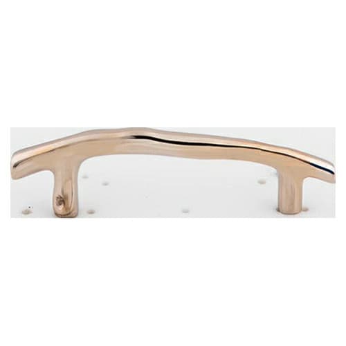 3-1/2" Aspen II Twig Pull, Polished Nickel