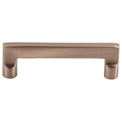 4" Aspen II Flat Sided Pull, Brushed Satin Nickel