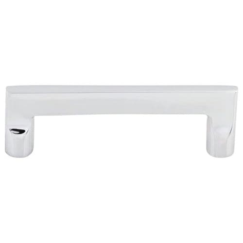 4" Aspen II Flat Sided Pull, Polished Chrome