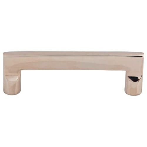4" Aspen II Flat Sided Pull, Polished Nickel