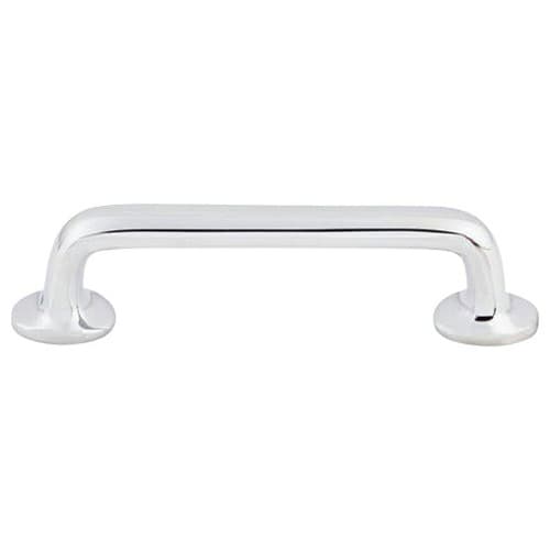 4" Aspen II Rounded Pull, Polished Chrome