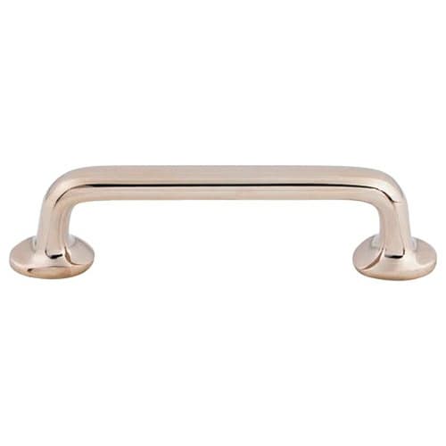 4" Aspen II Rounded Pull, Polished Nickel