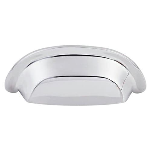 3" Aspen II Cup Pull, Polished Chrome