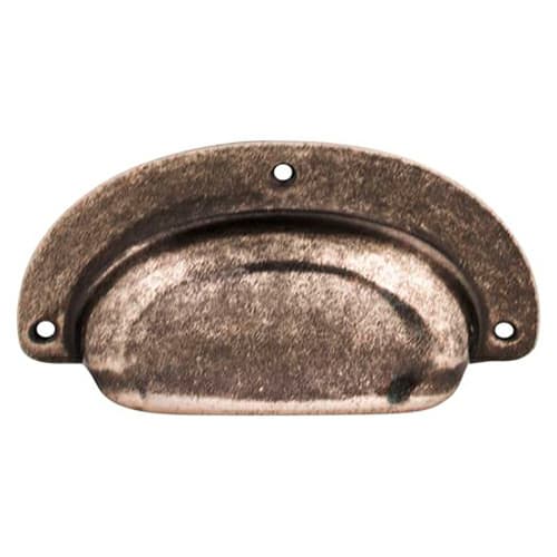 3" Tuscany Mayfair Cup Pull, Pewter Antique