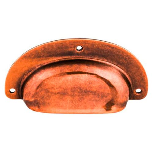 3" Tuscany Mayfair Cup Pull, Old English Copper