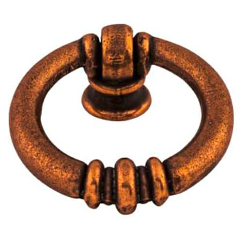 1-5/8" Tuscany Newton Ring Pull, Old English Copper