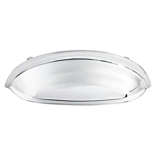 3" Somerset Cup Pull, Polished Chrome