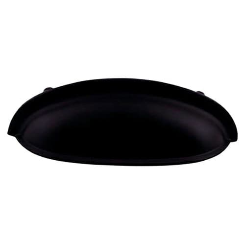 3" Somerset Cup Pull, Flat Black