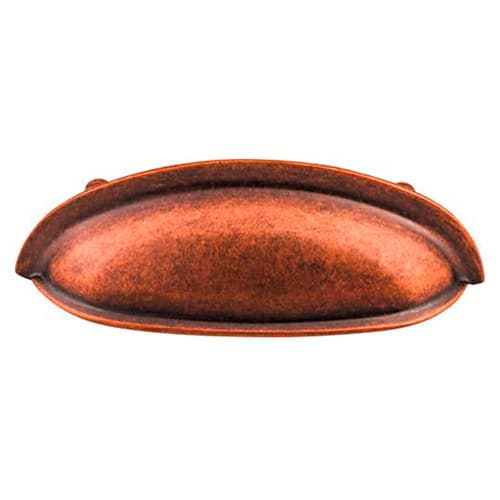 3" Somerset Cup Pull, Antique Copper