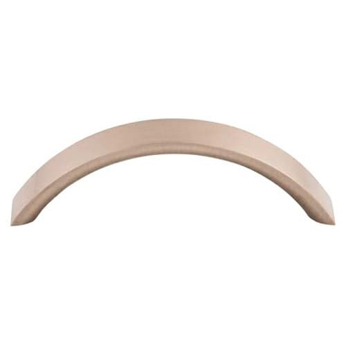 3-3/4" Nouveau Crescent Pull, Brushed Satin Nickel