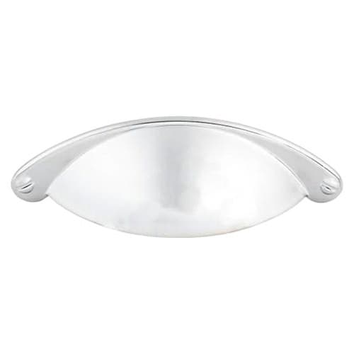2-1/2" Somerset Arendal Cup Pull, Polished Chrome